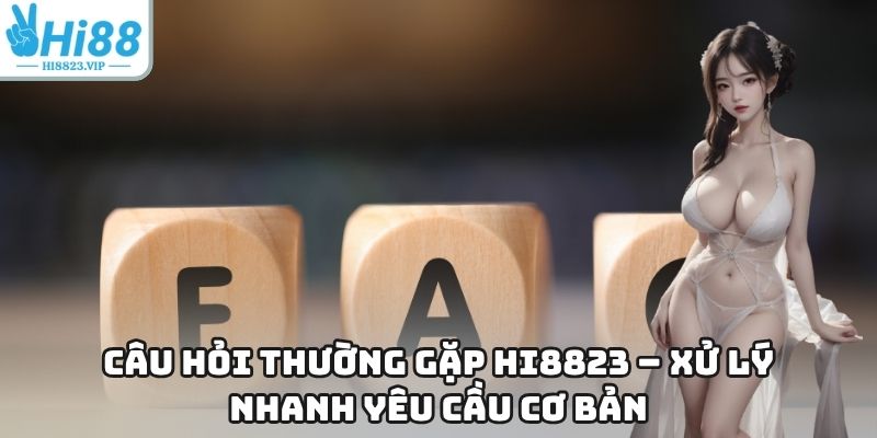 Câu Hỏi Thường Gặp Hi8823 – Xử Lý Nhanh Yêu Cầu Cơ Bản