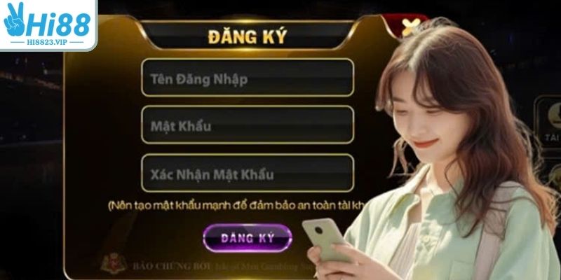 Đăng ký Hi8823 đơn giản và phù hợp với người mới bắt đầu