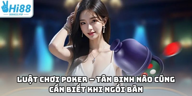 Luật Chơi Poker – Tân Binh Nào Cũng Cần Biết Khi Ngồi Bàn